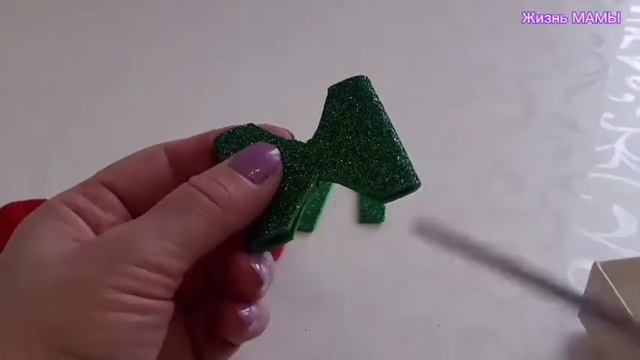 Бантик за 5 минут/DIY/Handmade/Bandschleife/Канзаши/Простой бантик/МК/Легкие бантики/Hairbow