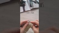 УВИДЕЛА, ВЛЮБИЛАСЬ......,❤️, РЕШИЛА ПОВТОРИТЬ➡️ АЖУРНЫЙ УЗОР СПИЦАМИ "ПЕРО ПАВЛИНА"🐓 knitting.
