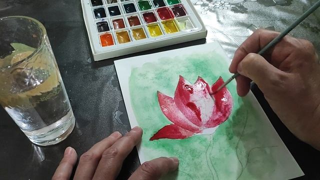 Как дорисовать магнолию: завершаем акварель без спешки, с вниманием к форме – Thread & Bloom