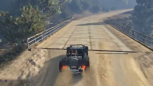 ИГРАЮ В  GTA5 ОХУ"ННЫЙ СЪЕЗД С ГОРЫ ЧЕЛЛИАД
