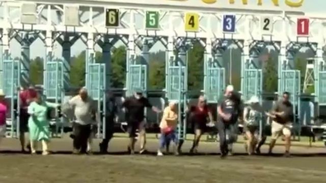 Самый быстрый в забеге дедушек