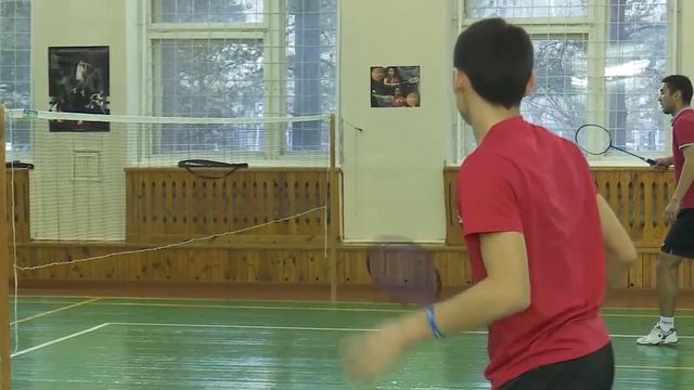 Соревнования по бадминтону в Костанае