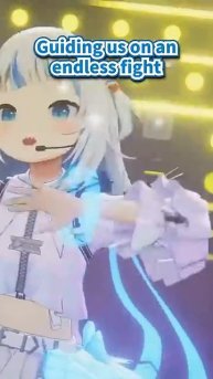 Gura Can't Hold Back Her Tears During Her Graduation