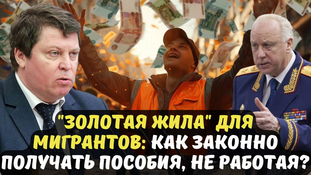 "ЗОЛОТАЯ ЖИЛА" ДЛЯ МИГРАНТОВ: КАК ЗАКОННО ПОЛУЧАТЬ ПОСОБИЯ, НЕ РАБОТАЯ?