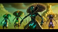 Serpent Priestesses of the Dune Realm _ AI-Generated Video 397