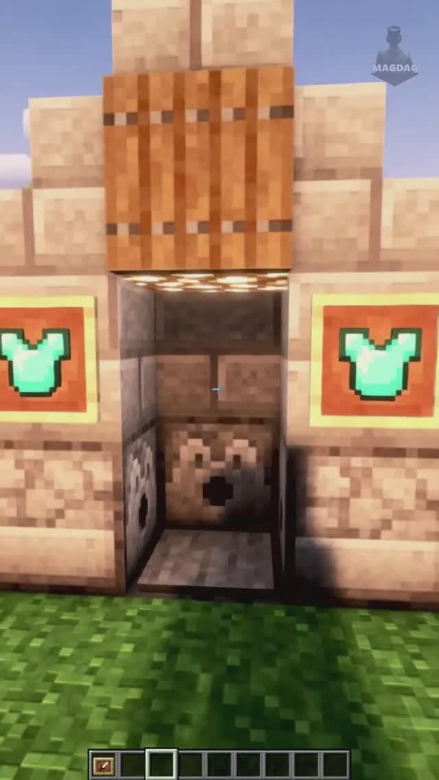 КАК БЫСТРО ОДЕТЬ БРОНЮ НА СЕБЯ В MINECRAFT | МАГДАГ - MAGDAG