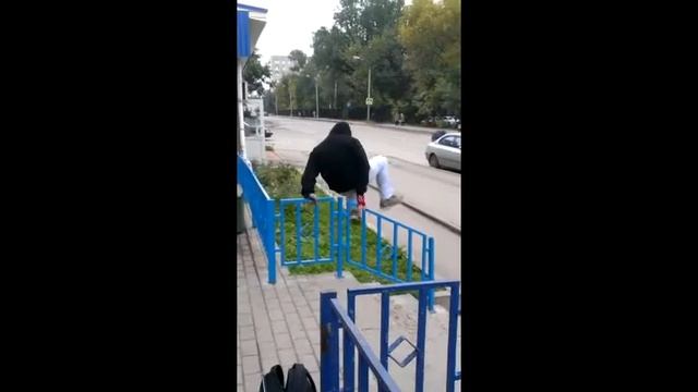 Основные трюки по паркуру