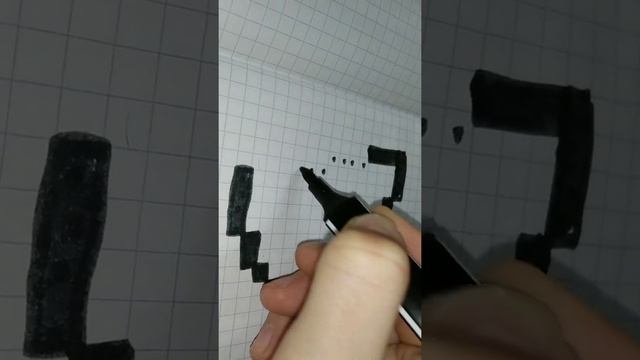 Рисунок пицца по клеточкам 😘