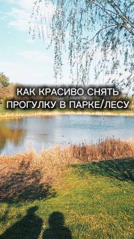 Как красиво снять прогулку в парке или в лесу