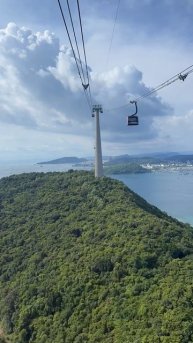 Самая длинная канатная дорога в мире. Остров Фукуок