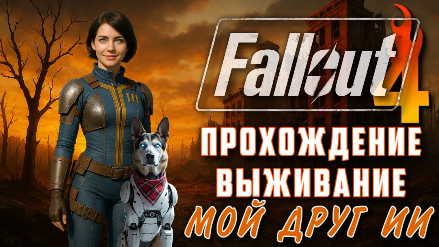 🔥 Fallout 4 Прохождение | Стрим 13 — Искусственный Интеллект и выживание в Пустоши