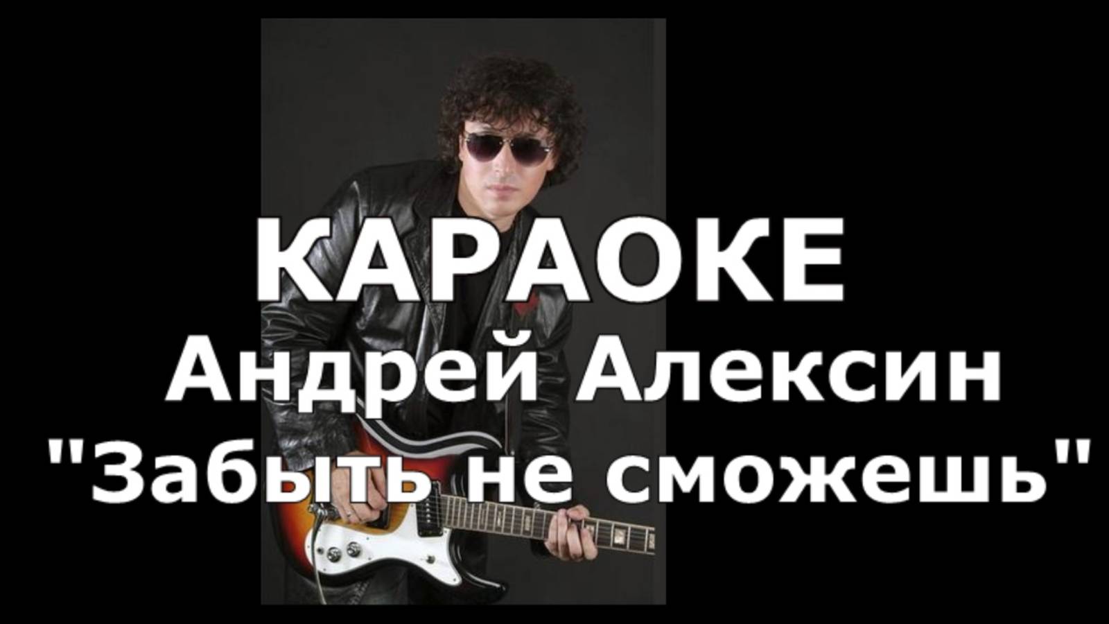 Забыть не сможешь Караоке Андрей Алексин & Валерия Лесовская