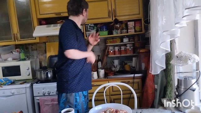 С.Б. Маленький суботник, готовлю курицу с хрустящей корочкой