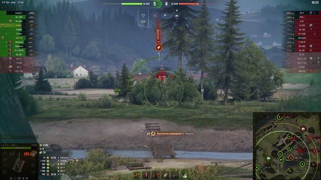FV 4005 БАБАХА БОЙ НА 8300 УРОНА
