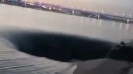 Загадка на Волге: в Краснослободске заметили, как вода уходит под землю.