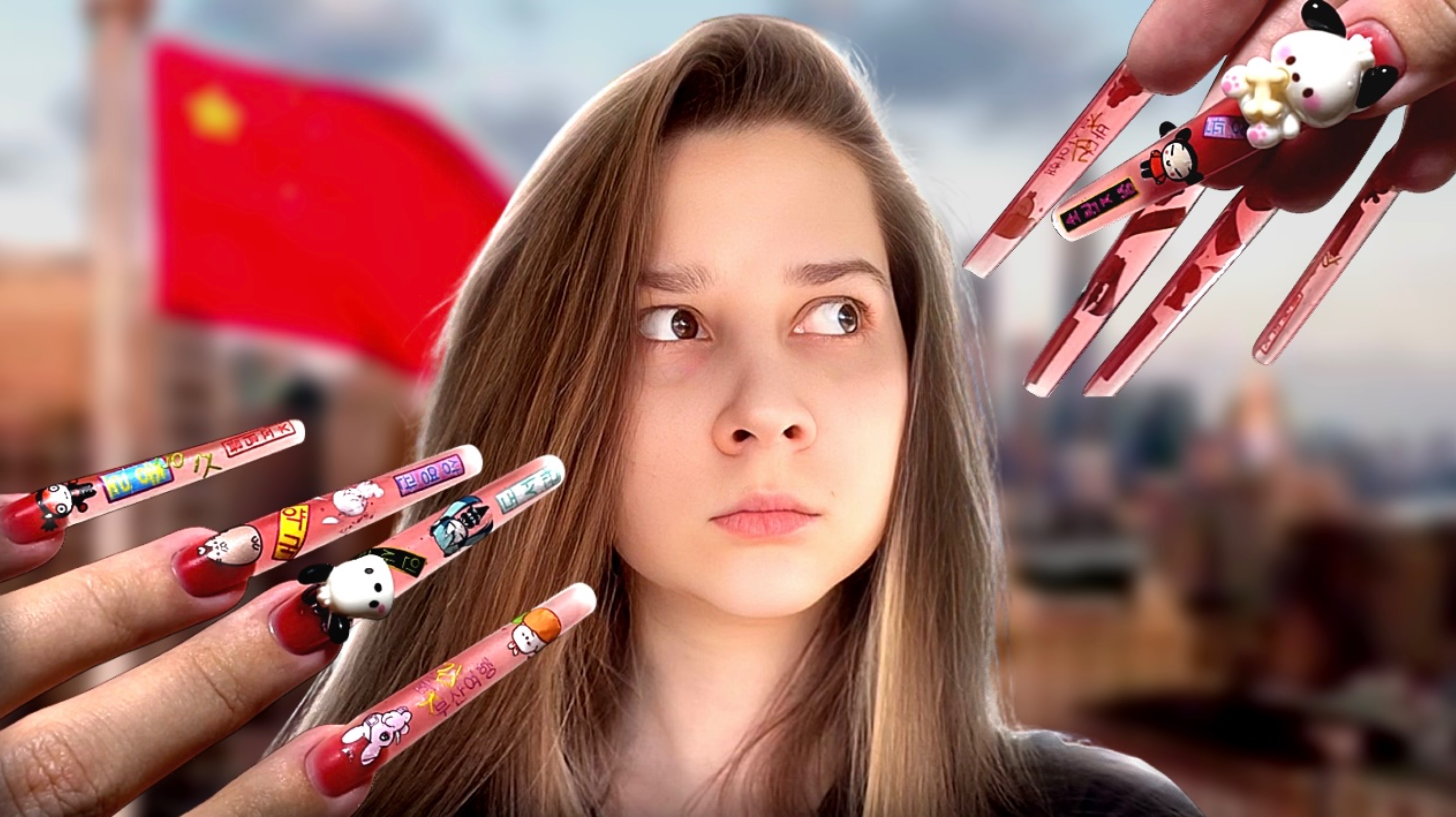 ПОЧЕМУ СЛАЙДЕРЫ ВЗДУЛИСЬ❓NAIL ART POCHACCO, ИСПРАВИЛА ВСЁ ФИГУРКАМИ 😎
