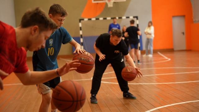Мастер-класс 30 апреля для команды "Ялгат". Провели опытные игроки БК "Сияжар"