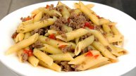Самое Популярное Блюдо из Фарша! Макароны с Мясной Подливой, которые Любят Все!