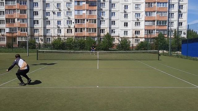 03.05.2025. 2 раунд квалификации в турнир "Высшая лига 2025". А.Соловьёв - В.Стюфляев 0-2 (4-6; 4-6)