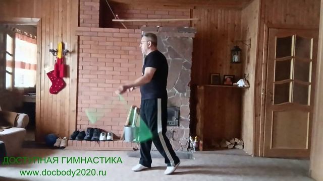 Разминка с пои-булавами в деревне (6)