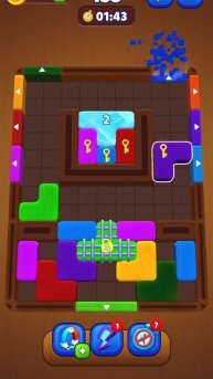 unblock jam puzzle уровень 135