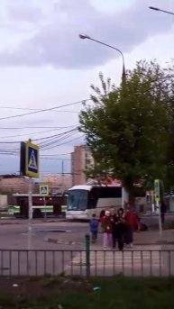 Подольск троллейбус 2 участок ст.МЦД Подольск Матросская улица Часть 2