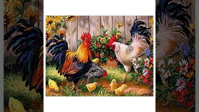 КОЧЕТ И КУРИЦА. СКАЗКА ДЛЯ ДЕТЕЙ.