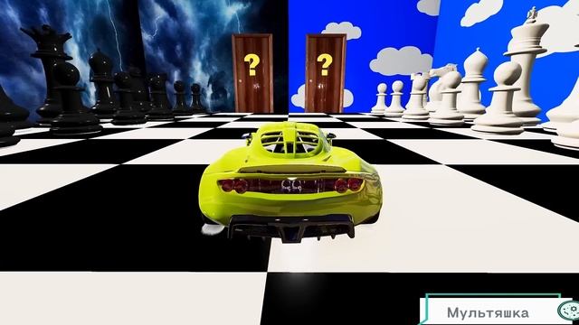 Игра Таинственные двери, СТРАШНЫЙ или СЧАСТЛИВЫЙ мир