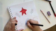 Георгиевская лента ко дню Победы. Простой и быстрый рисунок для детей.