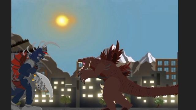 Годзилла битва за госпоство | серия 1 гебель