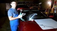 Как убрать царапины со стекла автомобиля. Полировка.