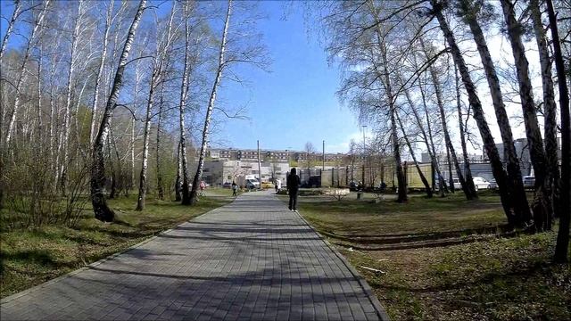 Велодорожки в Челябинске. Парк, березовый сок, лыжная база, футбол...