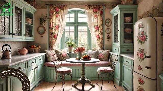 Французский винтаж в интерьере фото идеи для вдохновения (20)