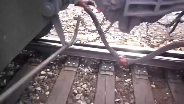 Закусило автосцепку во время роспуска с горки