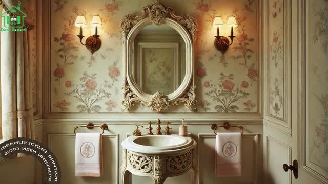 Французский винтаж в интерьере фото идеи для вдохновения (18)