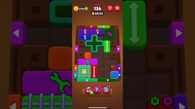 unblock jam puzzle уровень 136