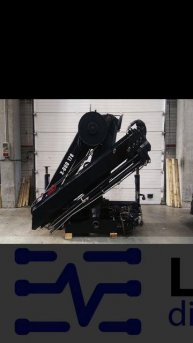 HIAB X-DUO 148. Кран-манипулятор (КМУ). Течь гидравлики.