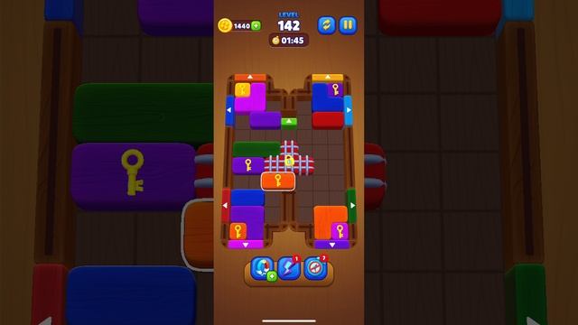 unblock jam puzzle уровень 141 и 142