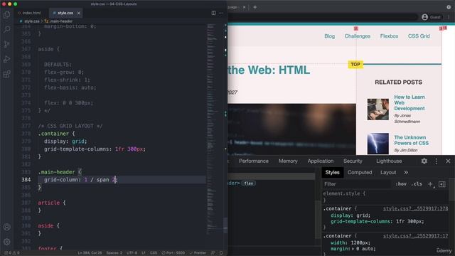 064 Building a Simple CSS Grid Layout
