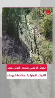 الجيش الروسي يتصدى لتوغل جديد للقوات الأوكرانية بمقاطعة كورسك