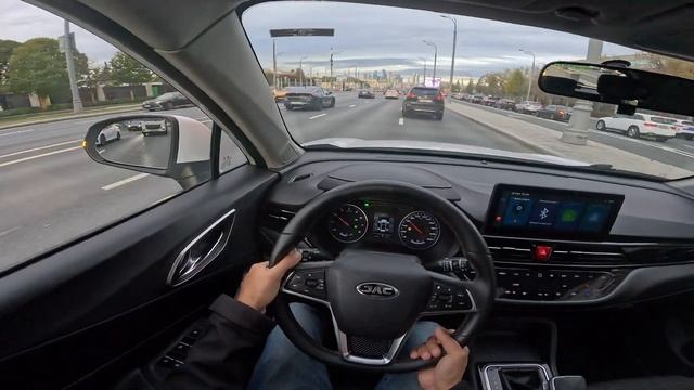 2022 JAC JS4 / Джак ЖС4 1.5 турбо вариатор 136 л.с. | Тест-драйв от первого лица | Обзор