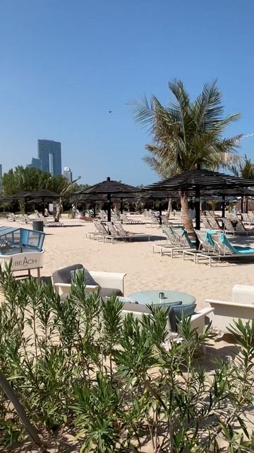 Белоснежный пляж Grosvenor House #дубай #dubai #отдыхвдубае #эмираты #emirates #путешествия #travel