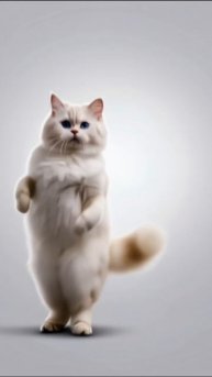 Котик танцует
