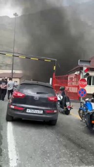 В самом длинном автомобильном тоннеле России, Гимринском, разразился огненный ад.