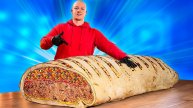ВАНЗАЙ
Я СДЕЛАЛ ГИГАНТСКИИ_ БУРРИТО ВЕСОМ 125 КИЛОГРАММ