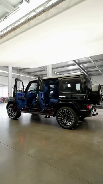 G63 AMG / Customized Leather Blue от Сarlex