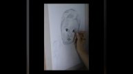 Рисую малышку карандашом/ Ребенок карандашом/Портрет ребенка в карандаше