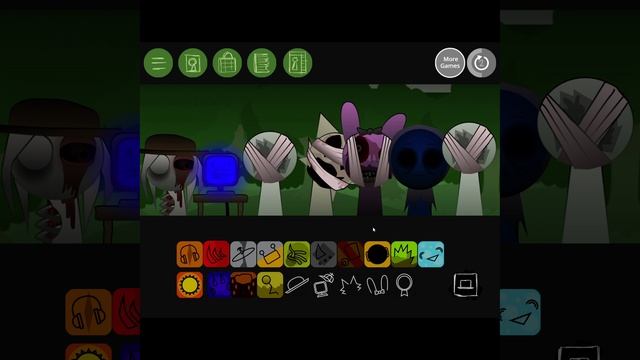 ParaSprunki 15.5.5!!! RECRE.. [Part 3️⃣] (ZOMBIE) {ALL CHARACTERS & PHASES} 🕙 #sprunki #meme #memes