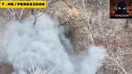 Сладкая работа дроноводов и штурмовиков при зачистки окоп