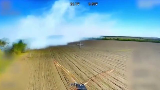Работа операторов FPV 83 отдельной гвардейской десантно-штурмовой бригады на Сумском направлении.